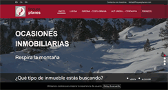 Desktop Screenshot of finquesplanes.com