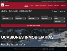 Tablet Screenshot of finquesplanes.com